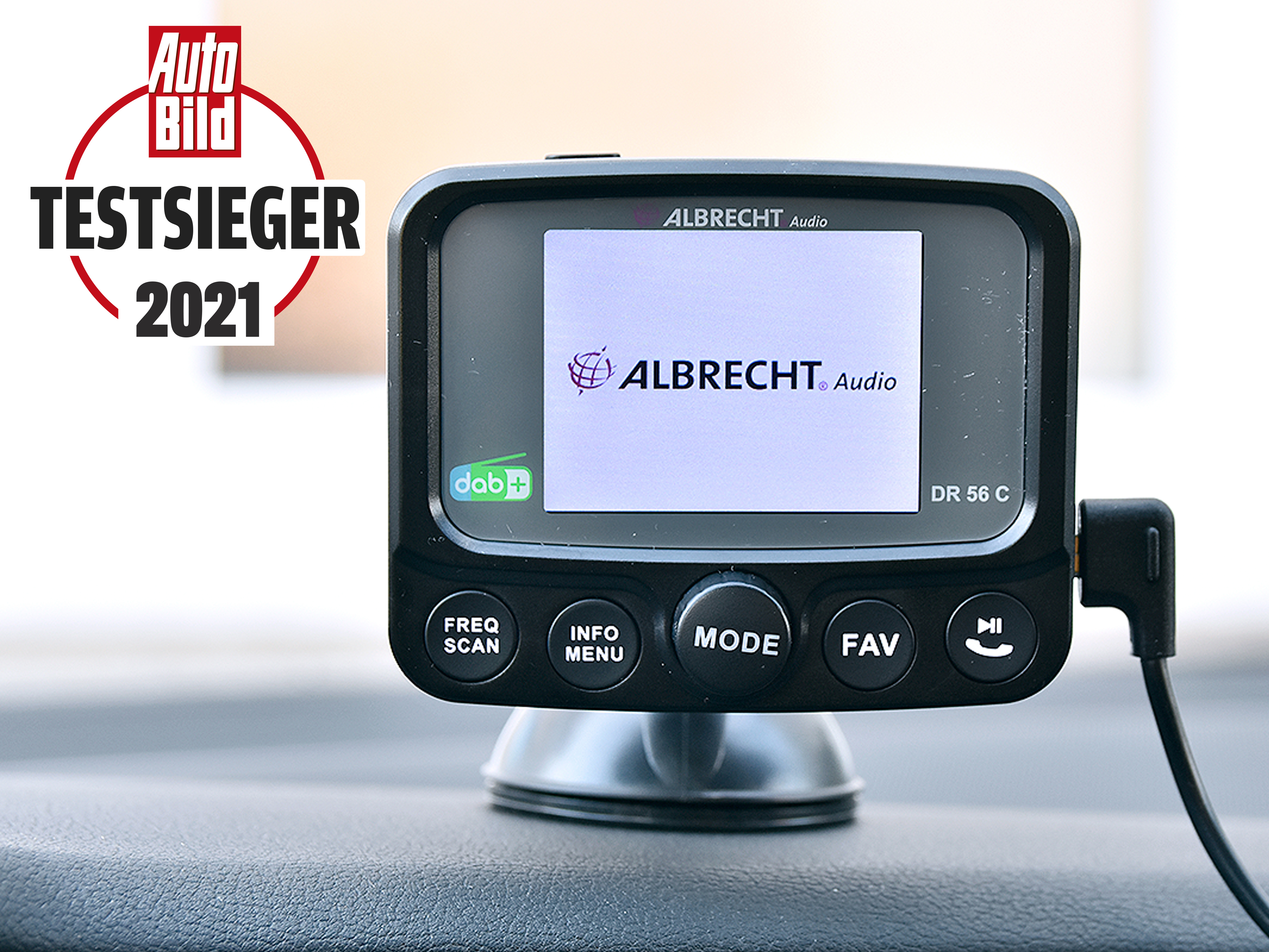 Albrecht DR 56 C: DAB+-Adapter im Test - AUTO BILD