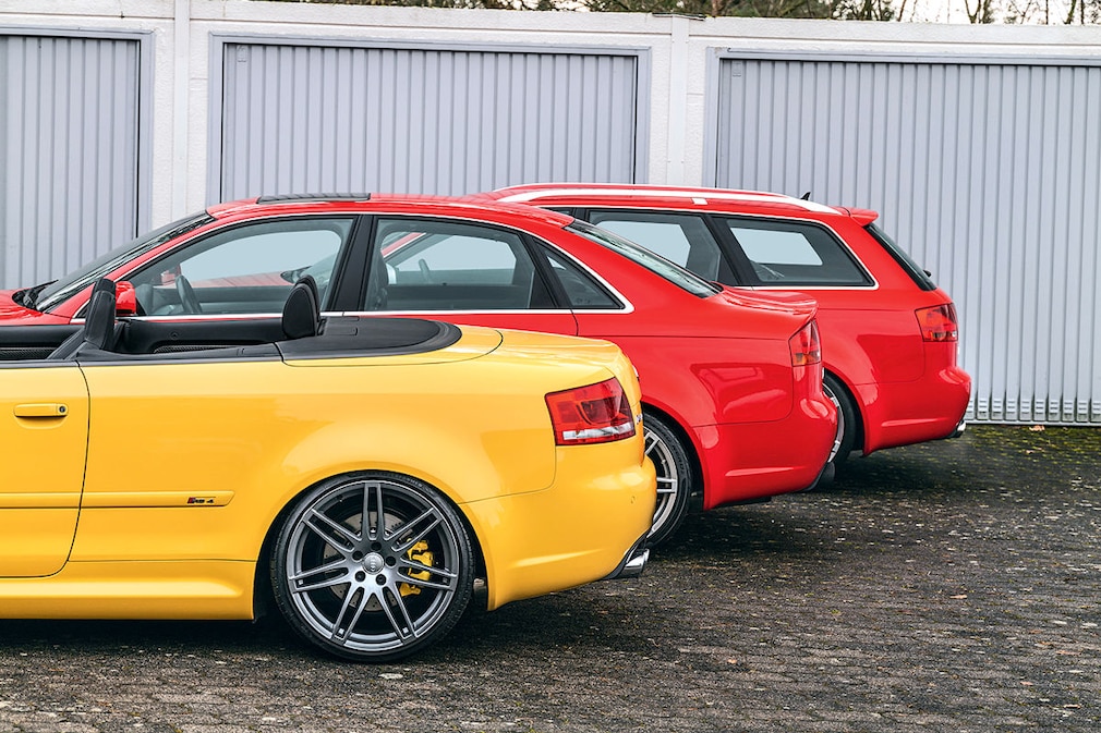 Audi RS 4 B7 Cabrio Audi RS 4 B7 Limousine Audi RS 4 B7 Avant
