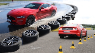 Sommerrreifen Test 2021 Ford Mustang