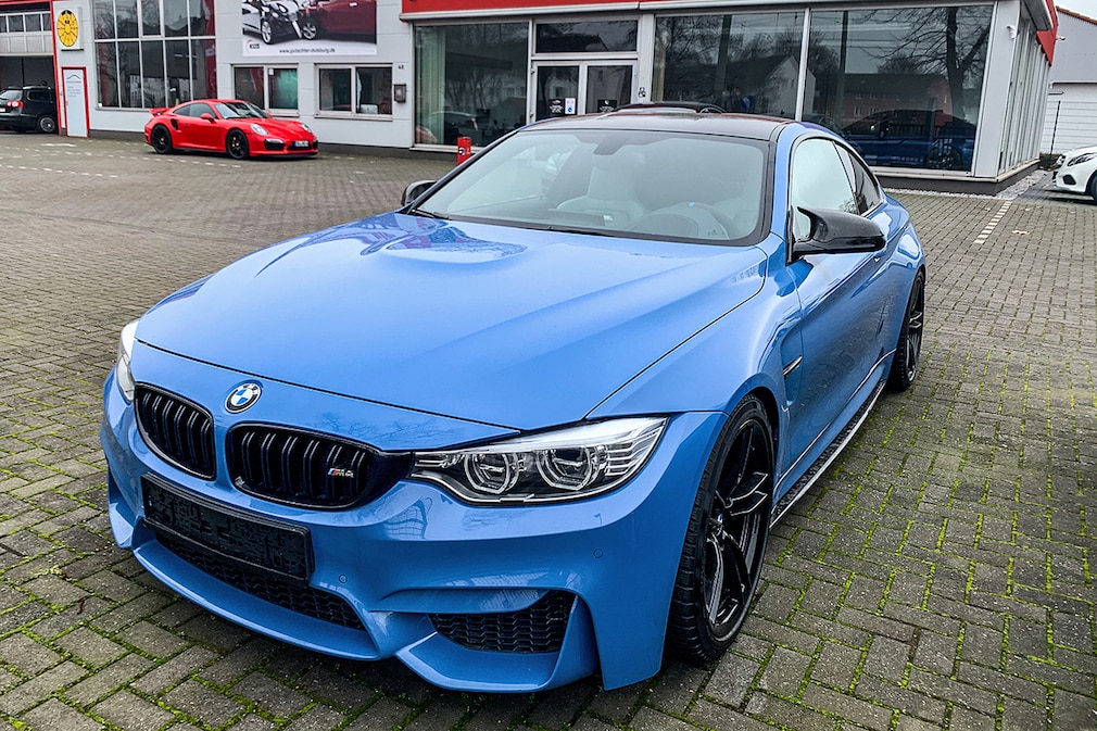 BMW M4 mit Totalschaden