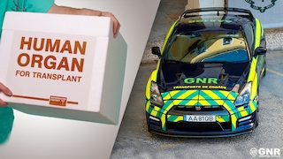 Nissan GT-R wird Organ-Transporter