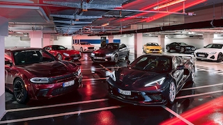 Chevrolet Corvette C8 Stingray Audi RS 7 Sportback Motor V8 Dodge Charger SRT Hellcat Ford Mustang GT Convertible Lexus LC 500 BMW M5 Competition Mercedes-AMG GT