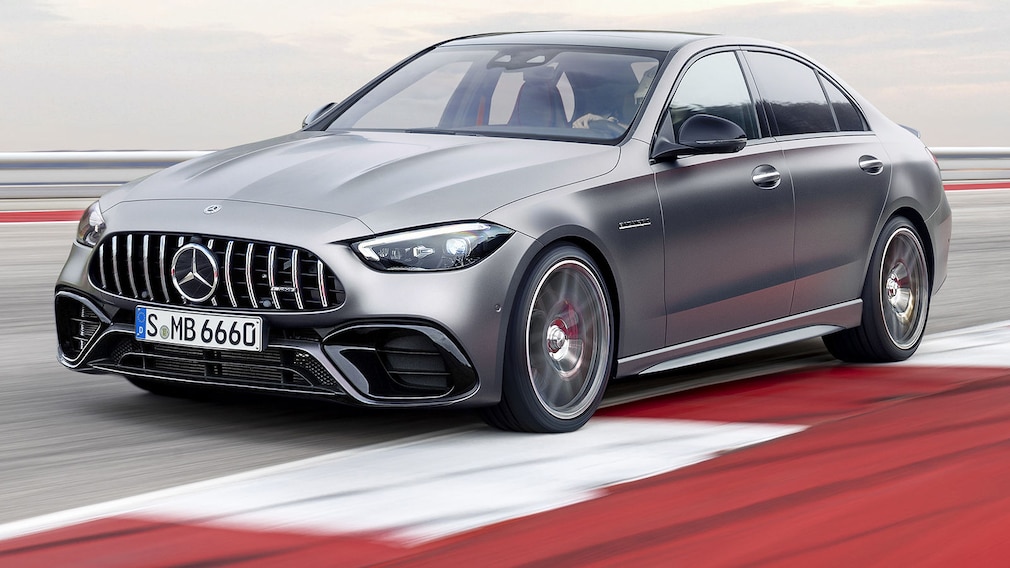 Neuer AMG C 63 mit 558 Hybrid-PS