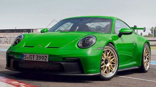 Porsche 911 (992) GT3 auf HRE Felgen 