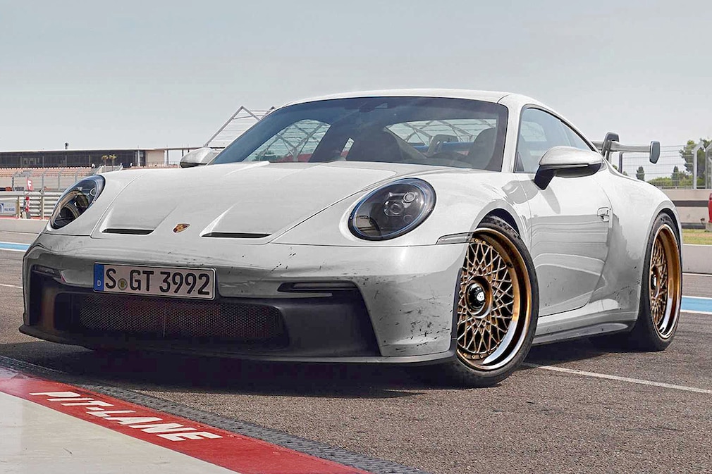 Porsche 911 (992) GT3 auf HRE Felgen