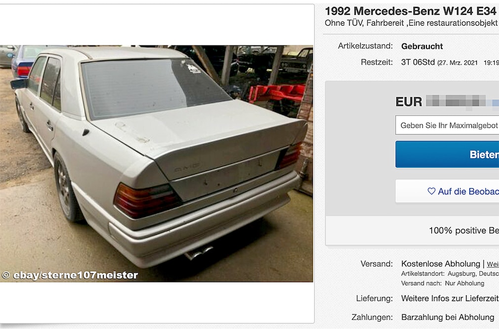 1992 Mercedes-Benz W124 E34 AMG 1992 Mercedes-Benz W124 E34 AMG
