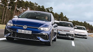 VW Golf R VW Golf 8 GTI Clubsport VW Golf 8 GTI Performance 2.0 TSI