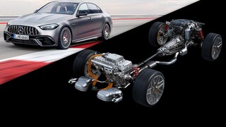 Alle AMG-Modelle werden Plug-in-Hybride