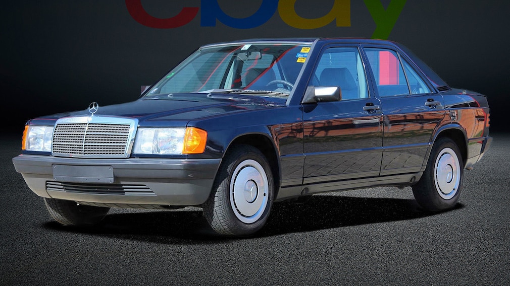 Mercedes 190 E mit wenig Kilometern