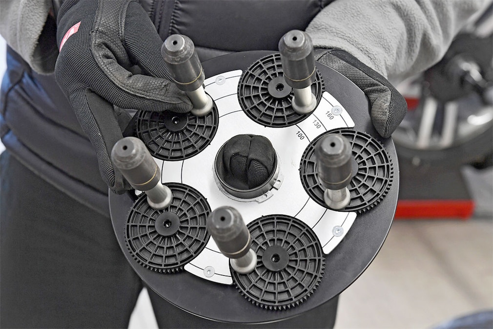 Ford Mustang Reifen Auswuchten