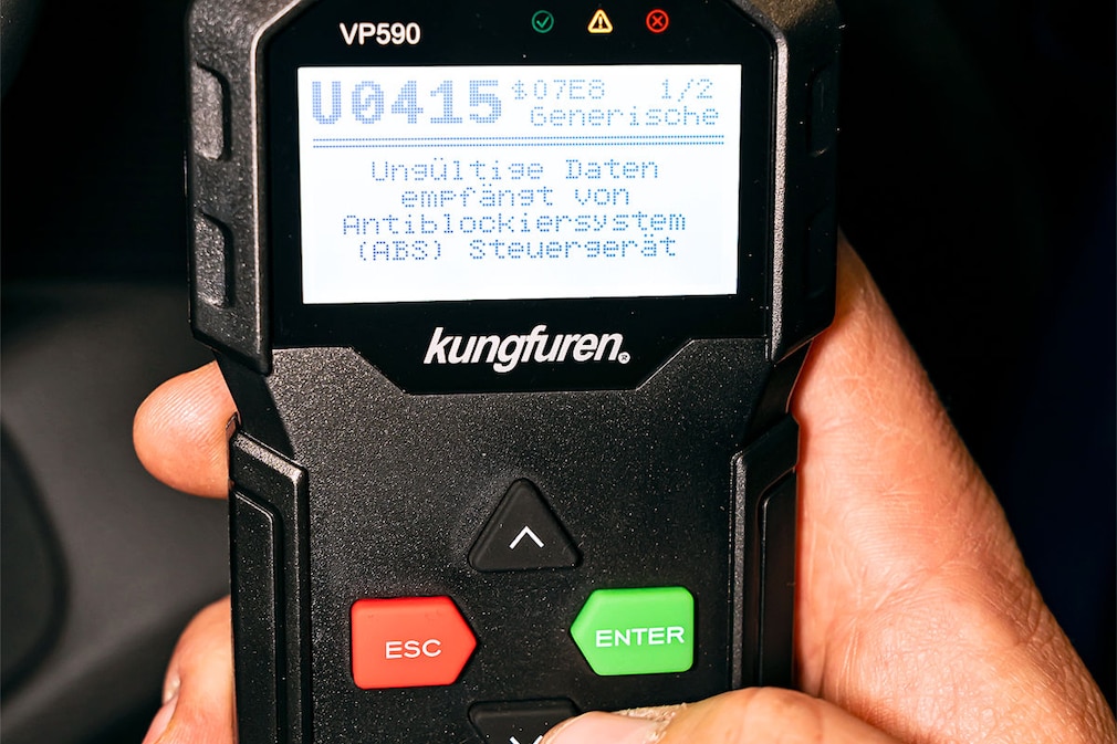 OBD2-Diagnosegeräte Test    kungfuren VP590