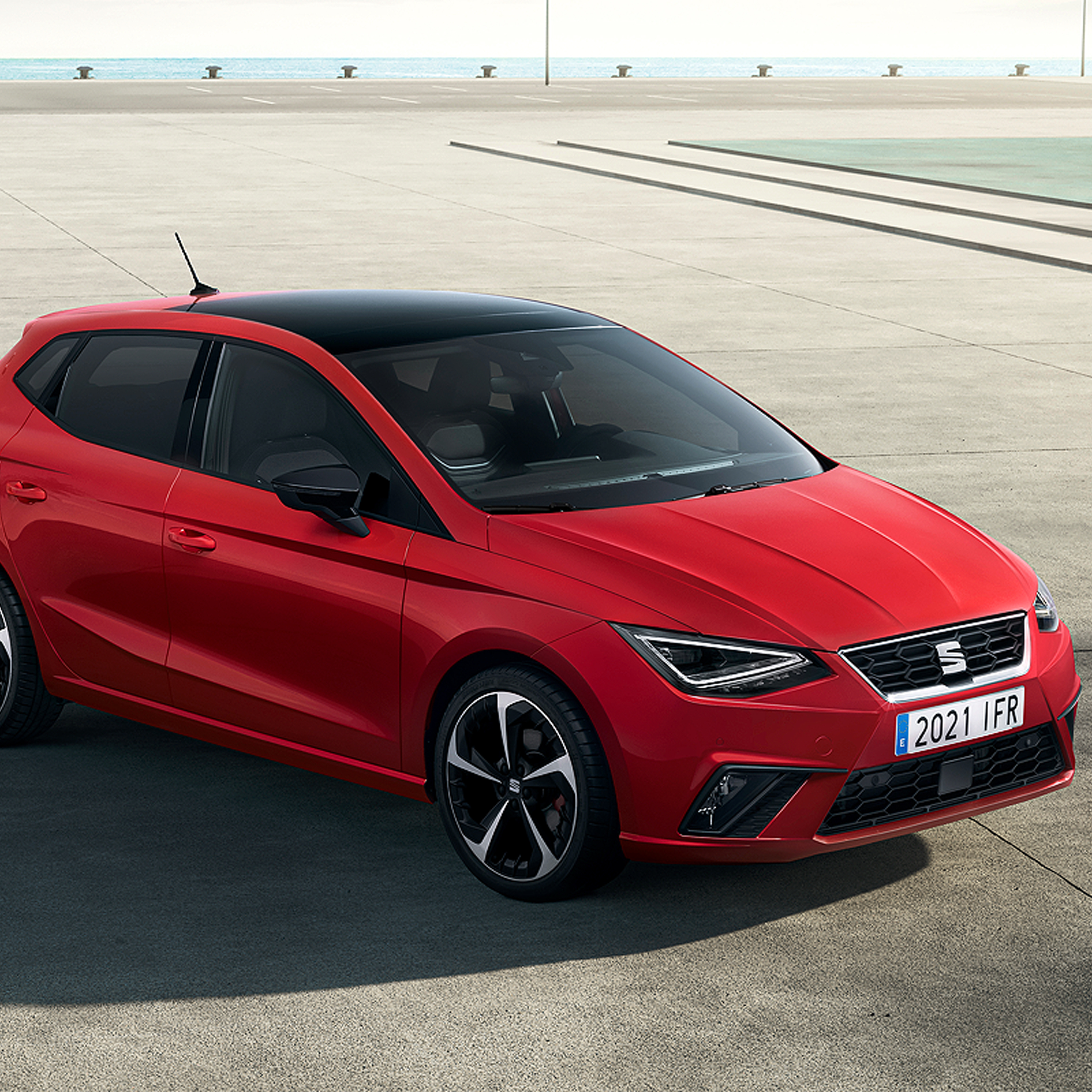 seat ibiza facelift 2021 connectivity statt frischer optik auto bild