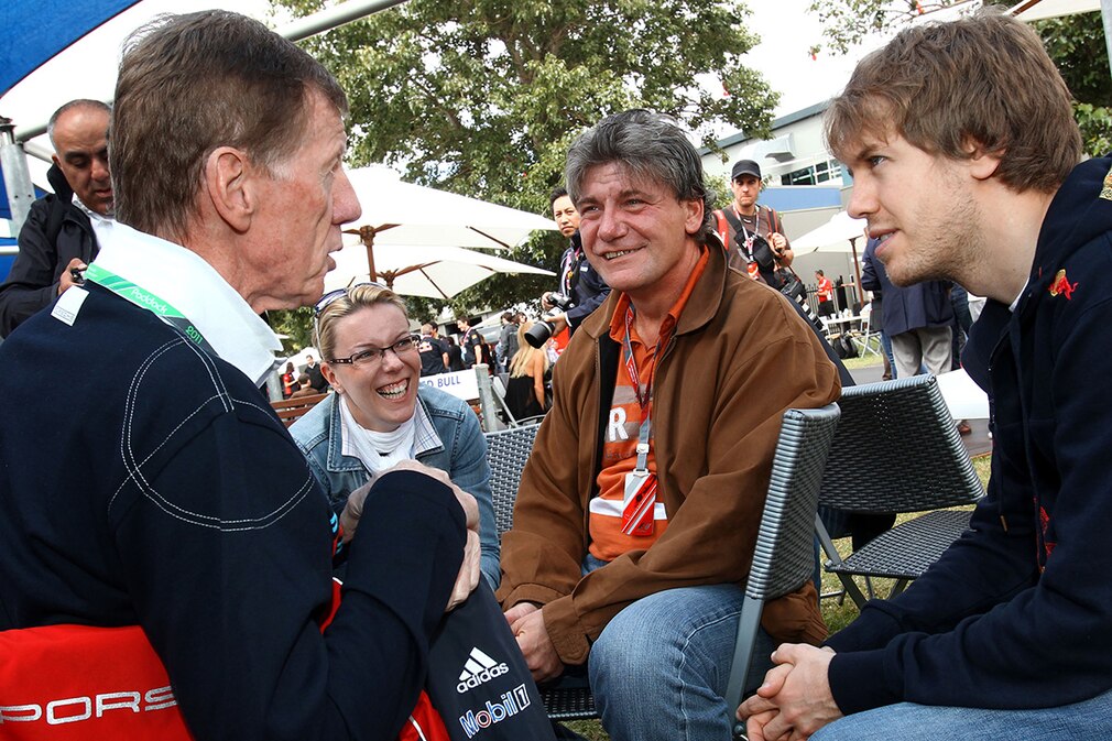 So baut Rallye-Legende Röhrl Vettel auf