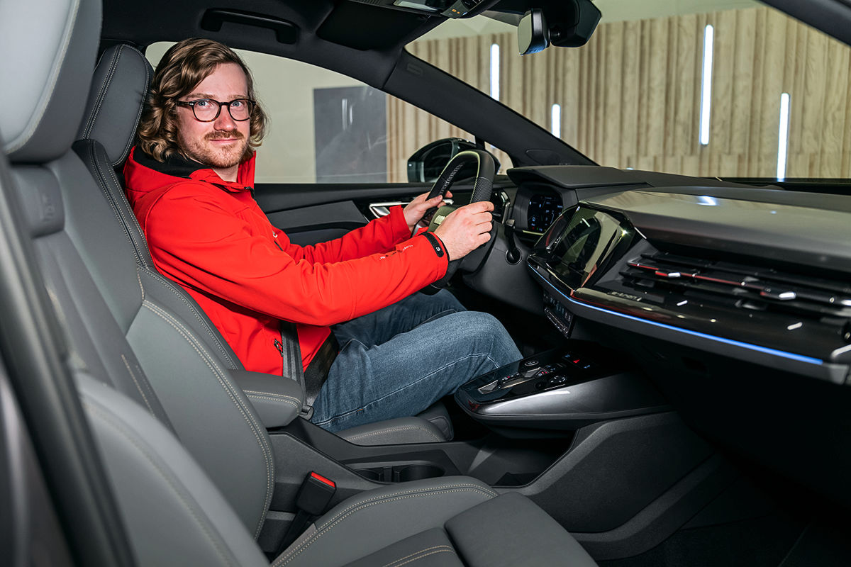 Audi Q4 e-tron Prototypenfahrt