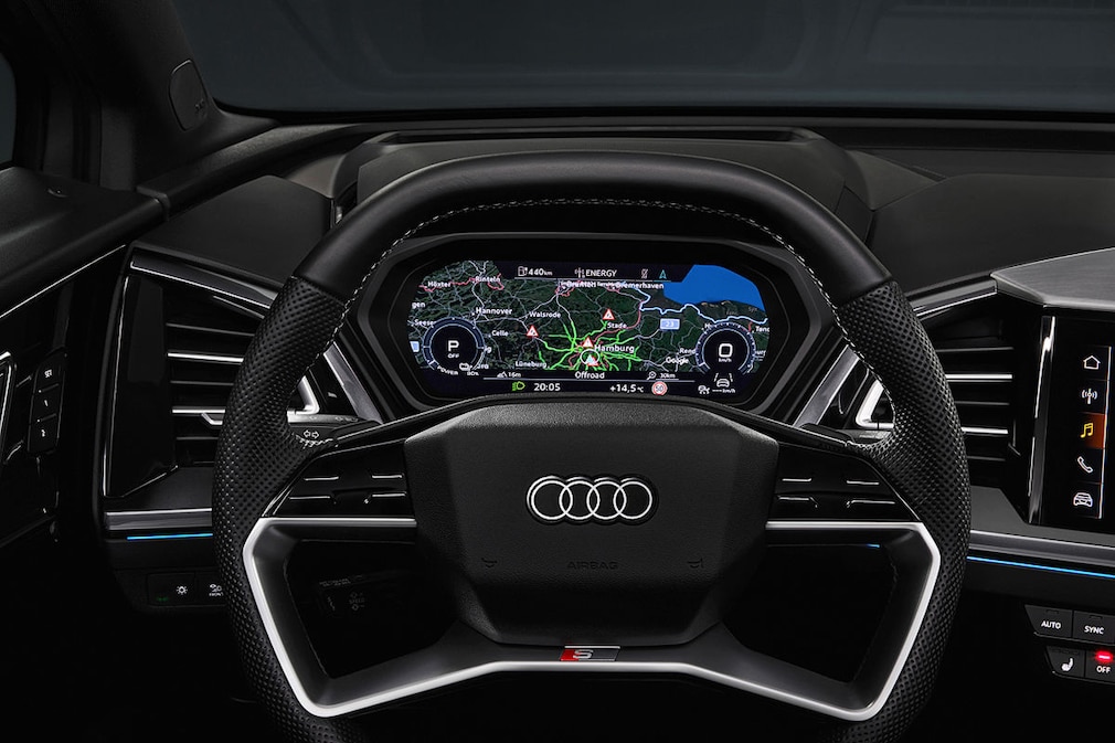 Audi Q4 e-tron Prototypenfahrt