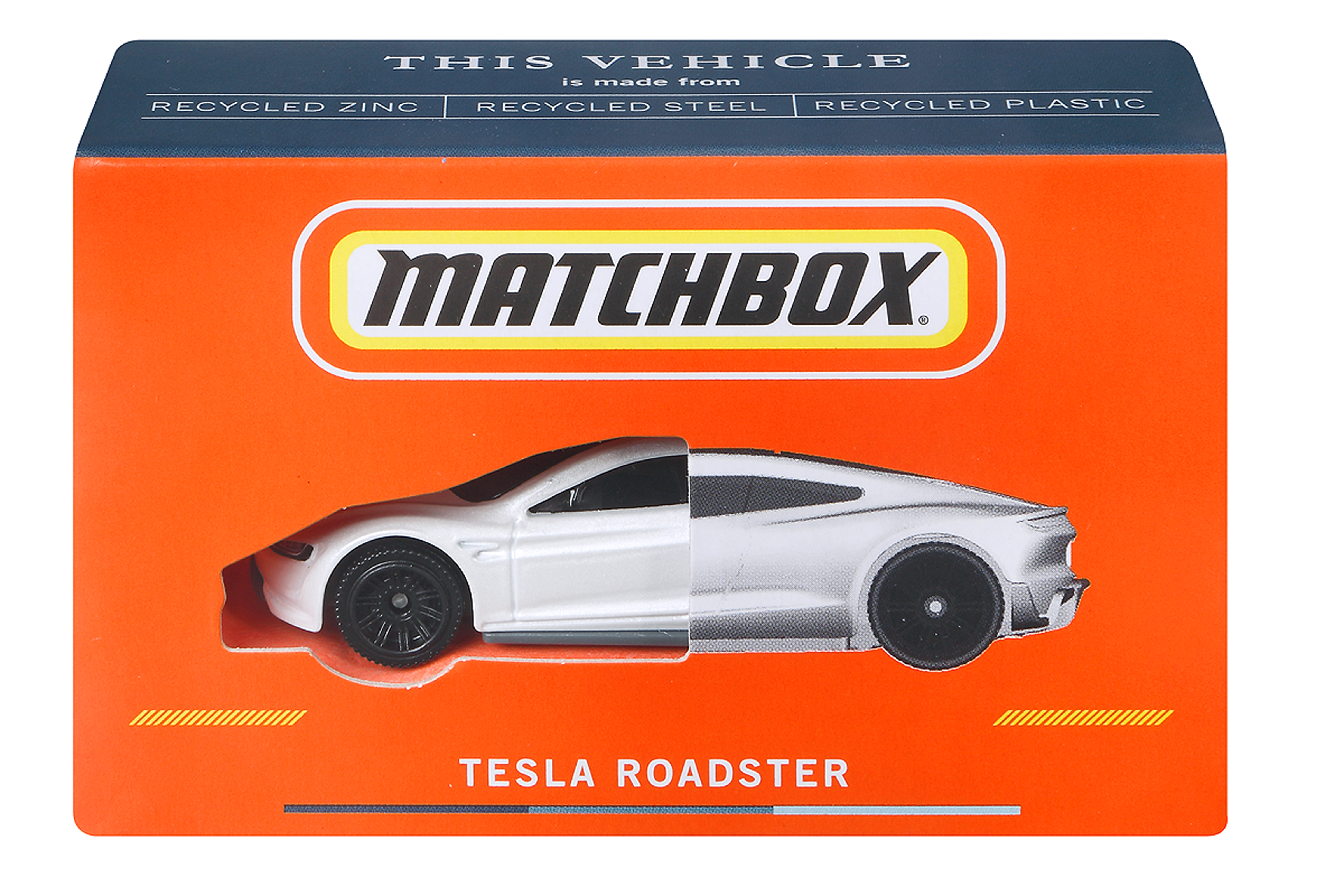 Matchbox Tesla Roadster 4/100 Rot