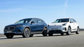 Mercedes EQA 250 Kia e-Niro