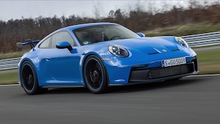 Erste Testfahrt mit dem 911 GT3 auf dem Bilster Berg