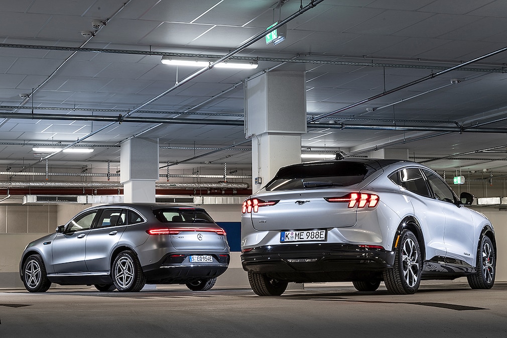 Ford Mustang Mach-E Mercedes EQC 400 4Matic
