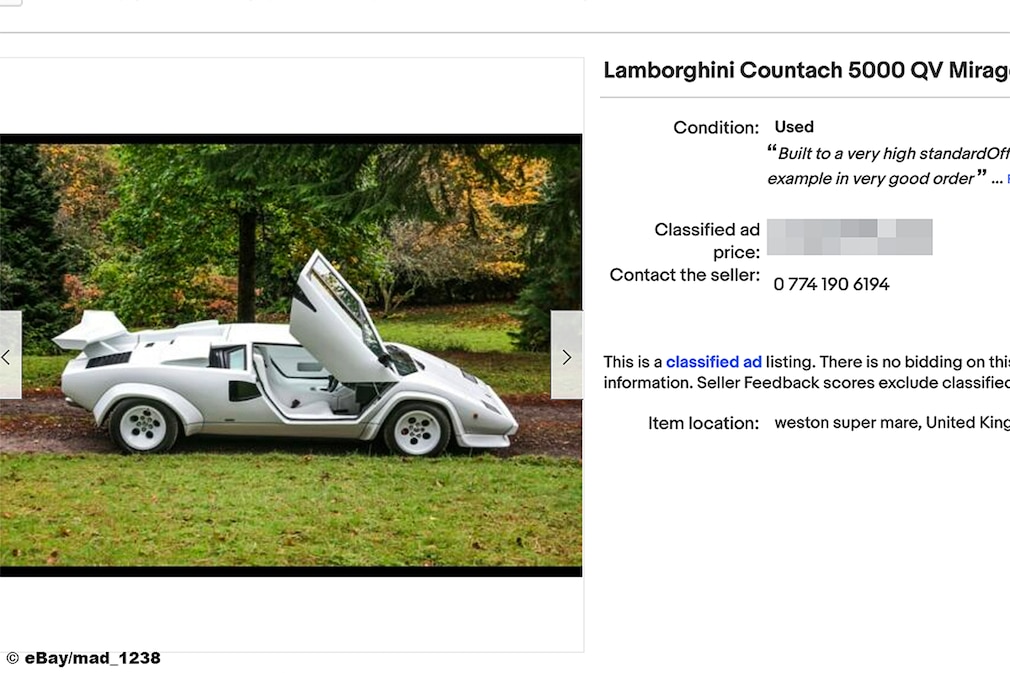 Lamborghini Countach 5000 QV Mirage Lamborghini Countach 5000 QV Mirage