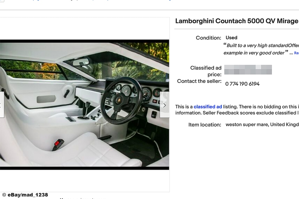 Lamborghini Countach 5000 QV Mirage Lamborghini Countach 5000 QV Mirage