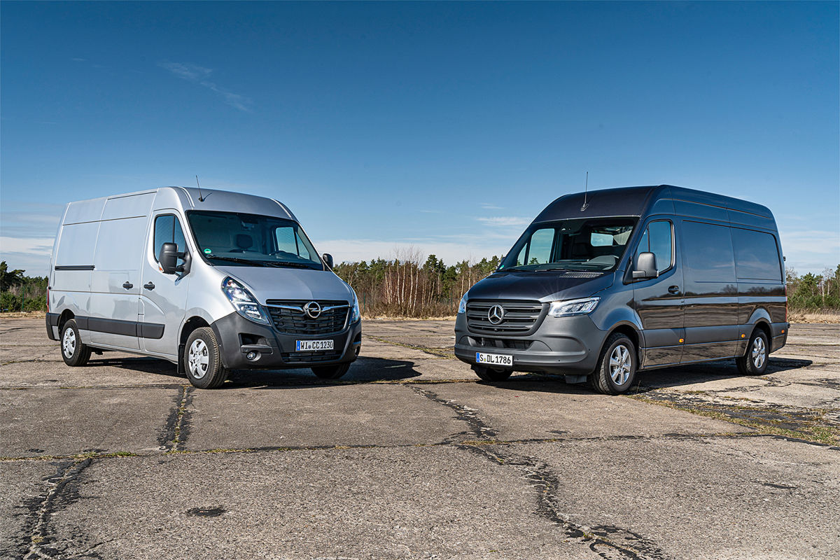 Opel Movano Cargo Mercedes Sprinter