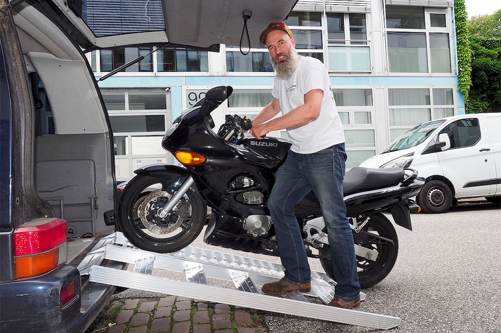 Motorrad Zubehör -  Polo Motorrad Rampe