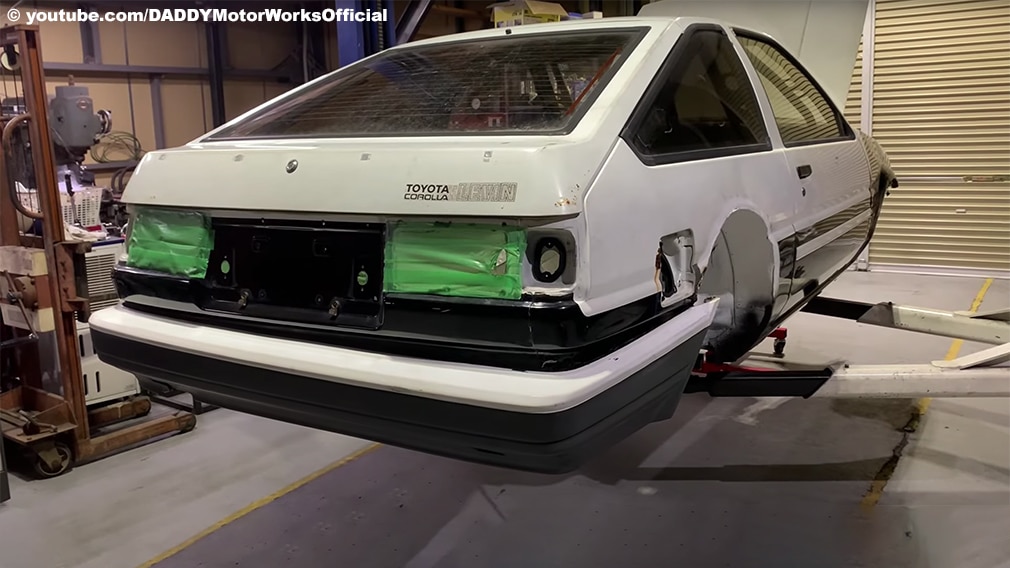Toyota Corolla AE86 mit Motor vom GR Yaris !!! 16:9 !!! Toyota Corolla AE86 mit Motor vom GR Yaris !!! 16:9 !!!