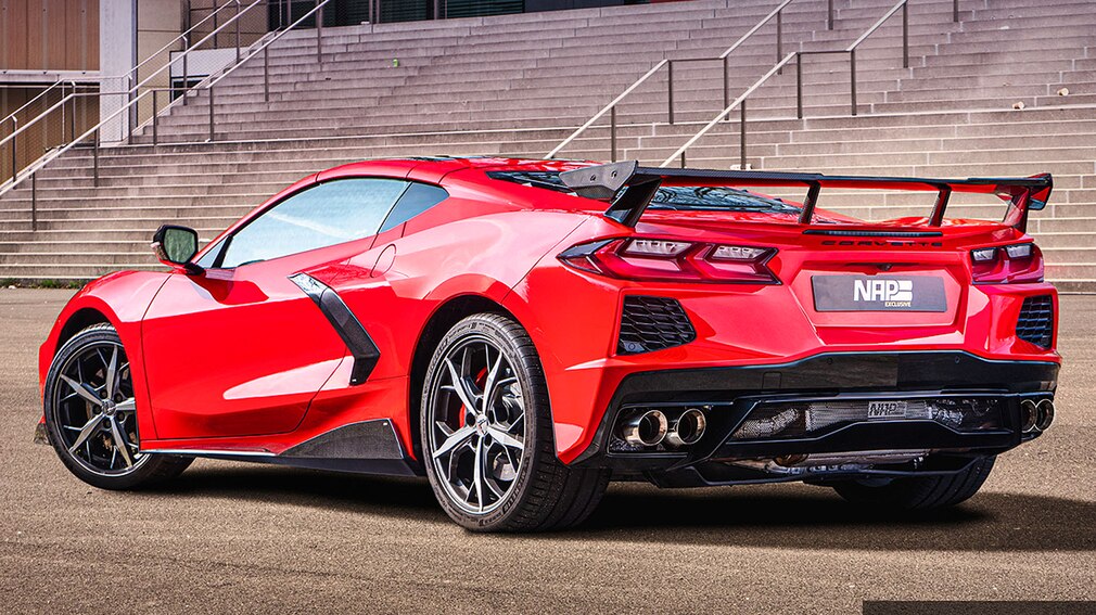 NAP Sportauspuff Manufaktur Chevrolet C8 Stingray NAP Sportauspuff Manufaktur Chevrolet C8 Stingray