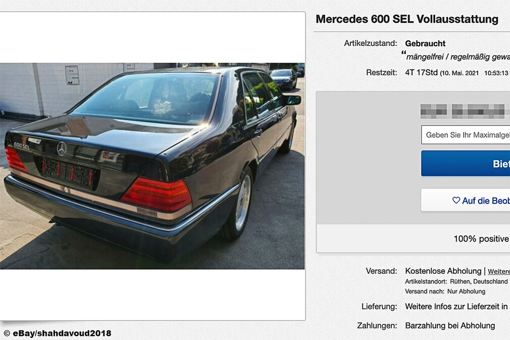 Mercedes 600 SEL Mercedes 600 SEL