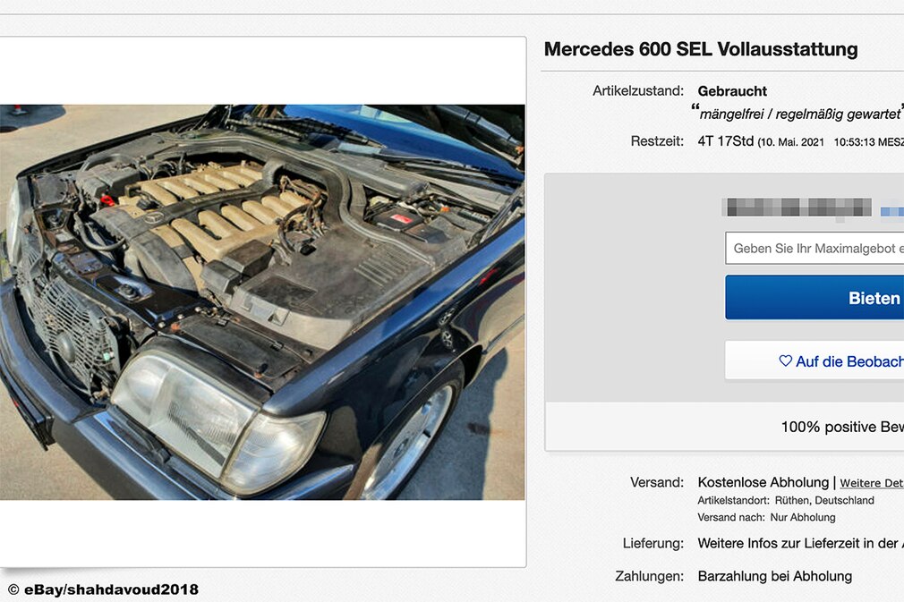 Mercedes 600 SEL Mercedes 600 SEL