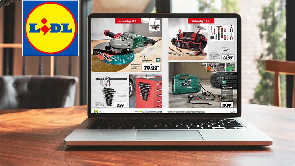 Lidl Prospekt Mai Aufmacher - Werkzeug