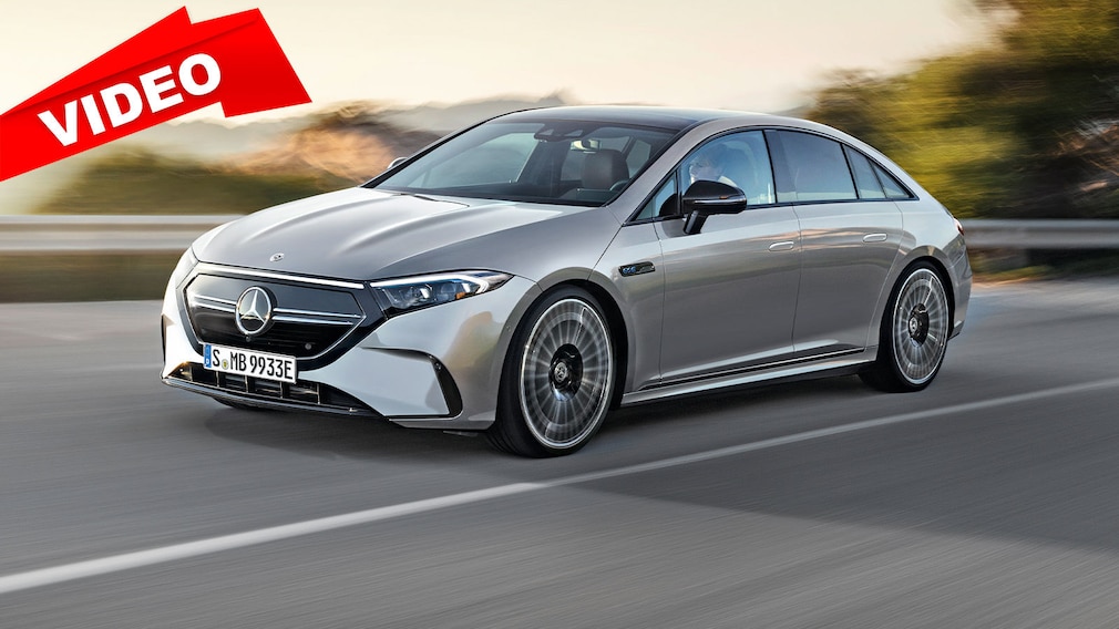 Erste Bilder der neuen elektrischen E-Klasse