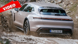Offroad mit dem Porsche Taycan Cross Turismo