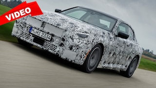 Erste Fahrt im getarnten 2er Coupé