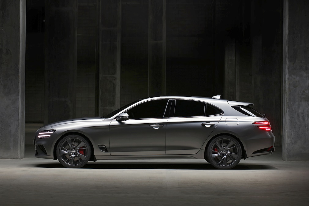 Genesis G70 Shooting Brake und BMW 3er Touring im ...