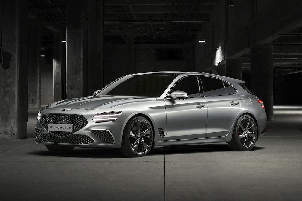 Genesis G70 Shooting Brake und BMW 3er Touring im Vergleich - AUTO BILD