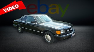 Mercedes 560 SEC von 1989 für 25.000 Euro mit H-Zulassung bei eBay!