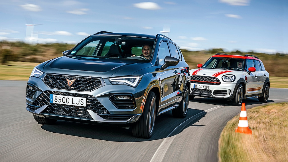 Cupra Ateca 2.0 TSI 4DRIVE Mini Countryman John Cooper Works Cupra Ateca 2.0 TSI 4DRIVE Mini Countryman John Cooper Works