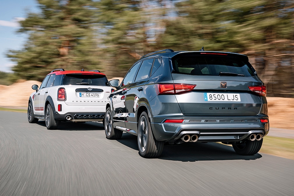 Mini Countryman John Cooper Works Cupra Ateca 2.0 TSI 4DRIVE