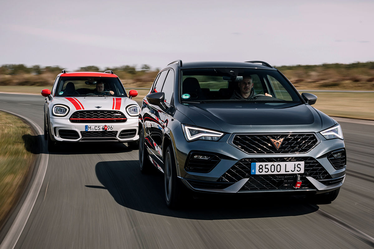 Mini Countryman John Cooper Works Cupra Ateca 2.0 TSI 4DRIVE
