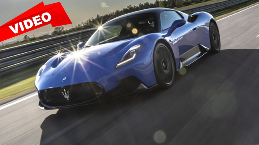 Erste Fahrt im Maserati MC 20