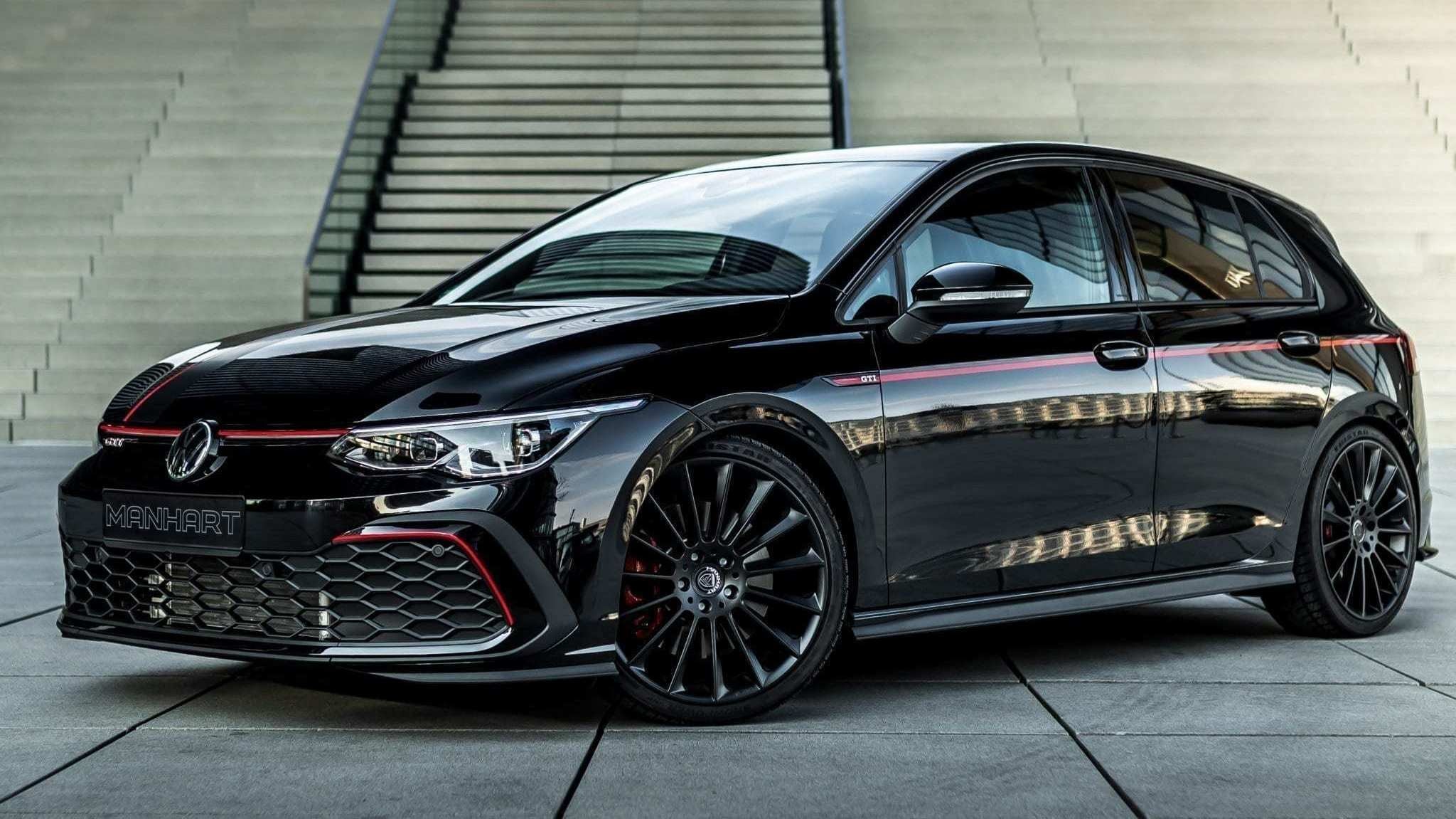 VW Golf 8 GTI Tuning (2021) RollsRoyceFeeling im ManhartGTI AUTO BILD