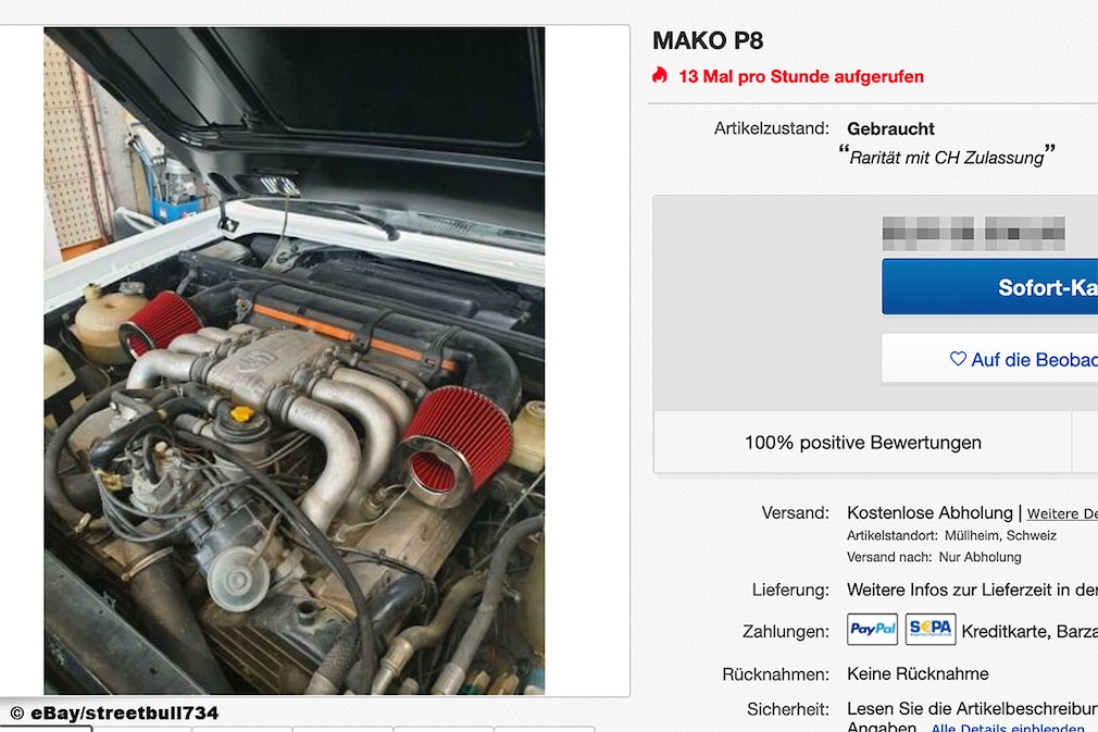 eBay MAKO P8