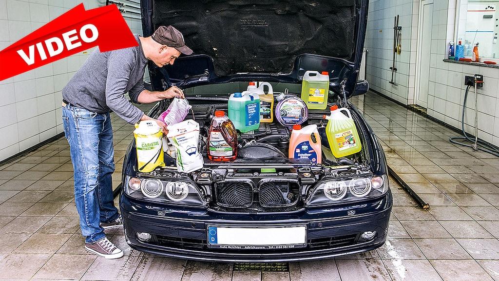 Welcher macht die Scheibe sauber?