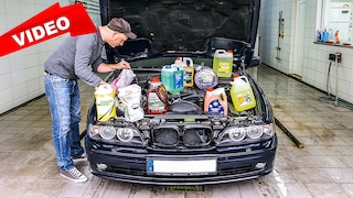 Welcher macht die Scheibe sauber?