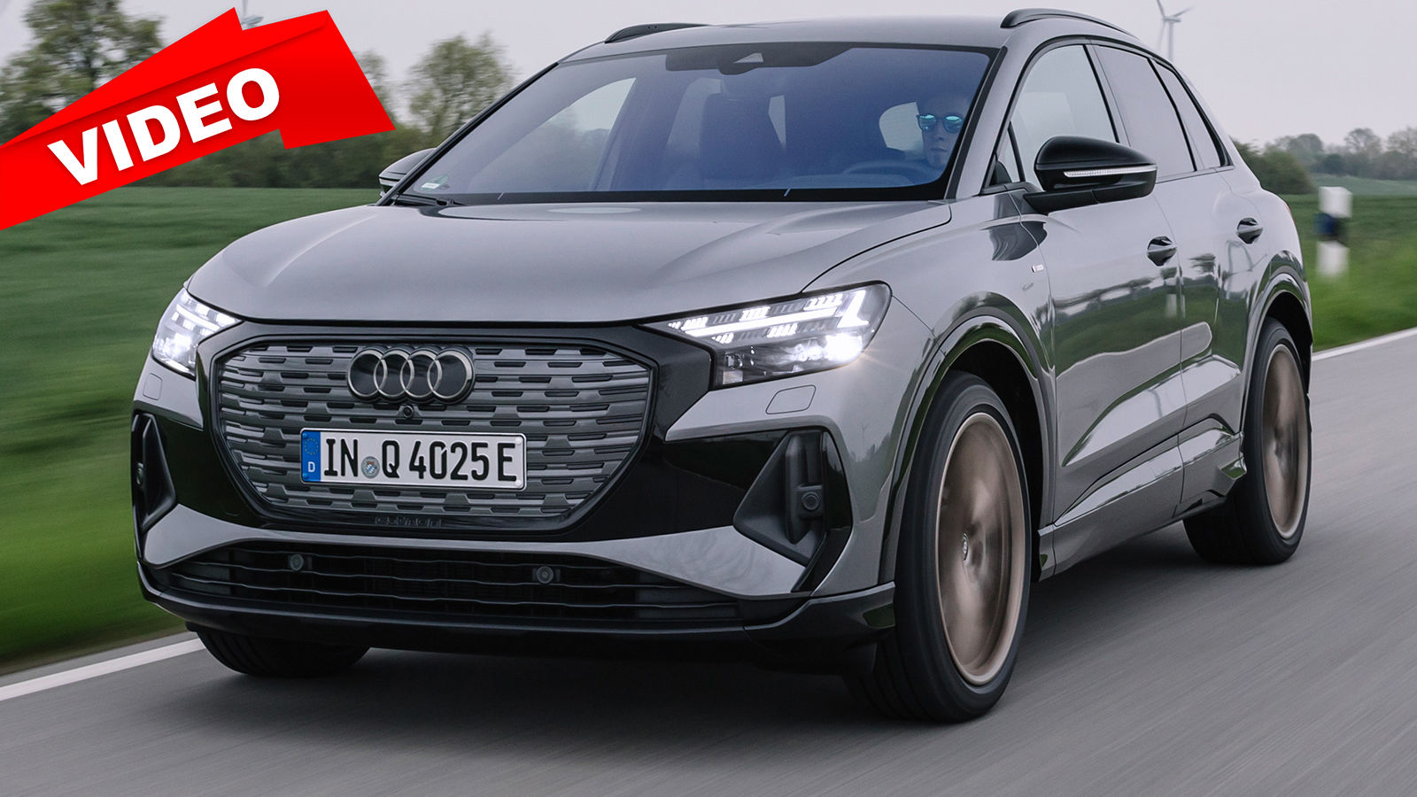Erste Fahrt im neuen Audi Q4 e tron