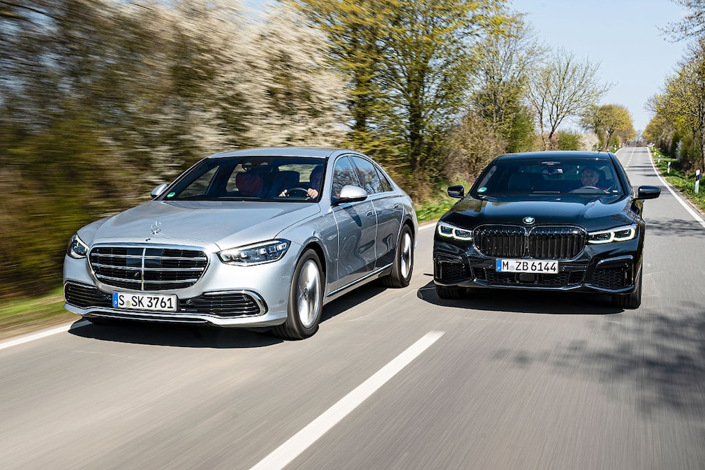 BMW 7er, Mercedes S-Klasse: Test, Luxus-Limousine, Motor, Preis - AUTO BILD