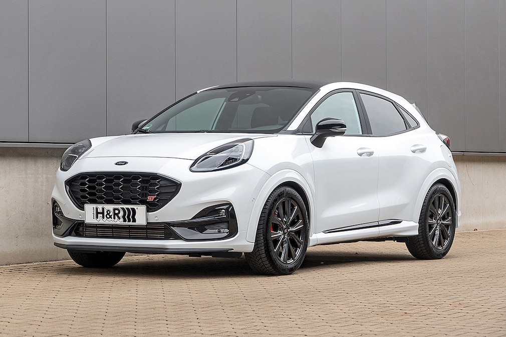 Ford Puma ST mit Wild-Life - H&R Sportfedern