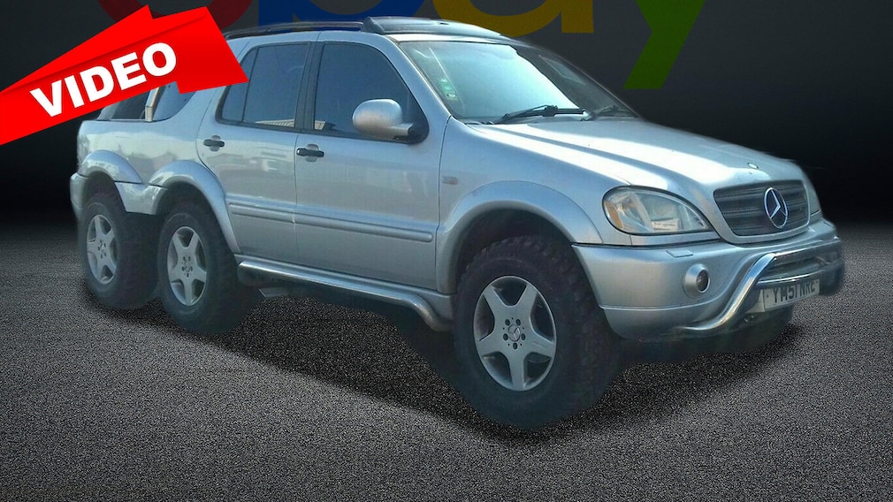 Einzigartiger Mercedes ML 320 6x6 zu verkaufen